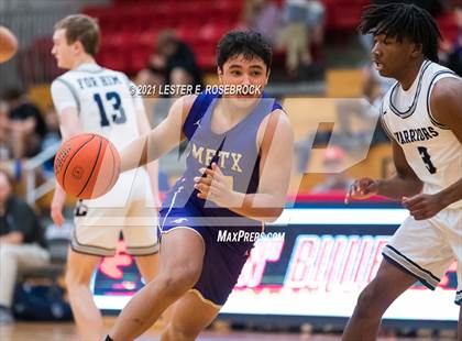 Thumbnail 1 in Liberty Christian vs Marble Falls (2021 Chicken Express Holiday Extravaganza) photogallery.