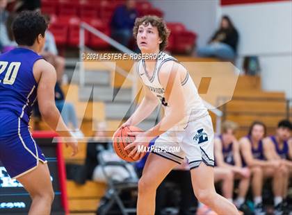 Thumbnail 1 in Liberty Christian vs Marble Falls (2021 Chicken Express Holiday Extravaganza) photogallery.