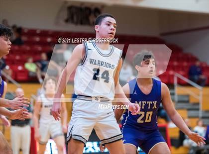 Thumbnail 3 in Liberty Christian vs Marble Falls (2021 Chicken Express Holiday Extravaganza) photogallery.