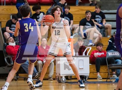 Thumbnail 1 in Liberty Christian vs Marble Falls (2021 Chicken Express Holiday Extravaganza) photogallery.