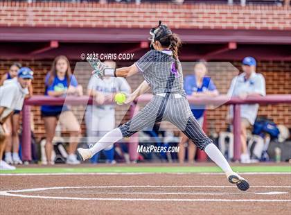 Thumbnail 2 in Barbers Hill vs. Angleton (UIL Softball 5A Region 3 Finals) photogallery.
