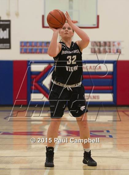 Thumbnail 1 in Boulder Creek vs Mountain View (Arcadia Lady Hoops Tournament) photogallery.