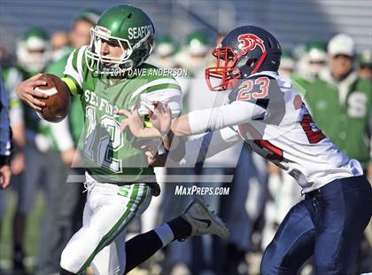 Thumbnail 3 in Seaford vs. Miller Place (Long Island Class IV Final) photogallery.