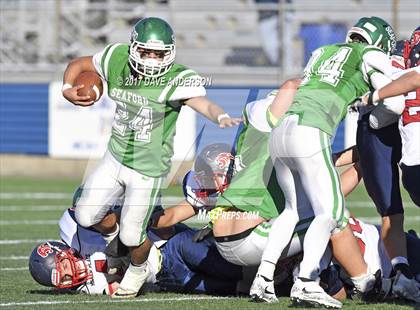 Thumbnail 3 in Seaford vs. Miller Place (Long Island Class IV Final) photogallery.