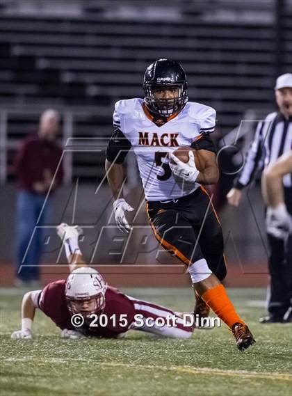 Thumbnail 2 in McClymonds vs Sacred Heart Prep (CIF NorCal Regional 3-A Division Final) photogallery.