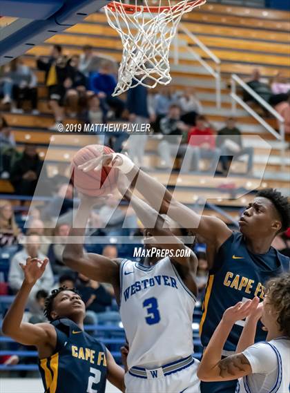 Thumbnail 3 in Cape Fear vs. Westover (Cumberland County Holiday Classic - Len Maness Championship) photogallery.