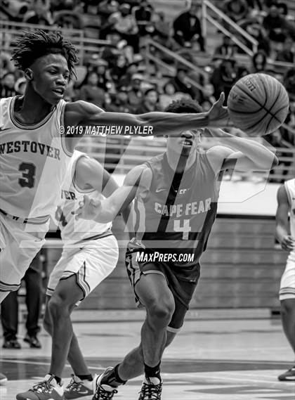 Thumbnail 2 in Cape Fear vs. Westover (Cumberland County Holiday Classic - Len Maness Championship) photogallery.