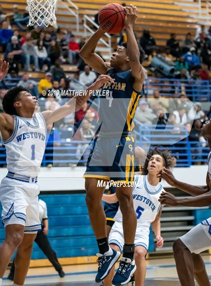 Thumbnail 1 in Cape Fear vs. Westover (Cumberland County Holiday Classic - Len Maness Championship) photogallery.