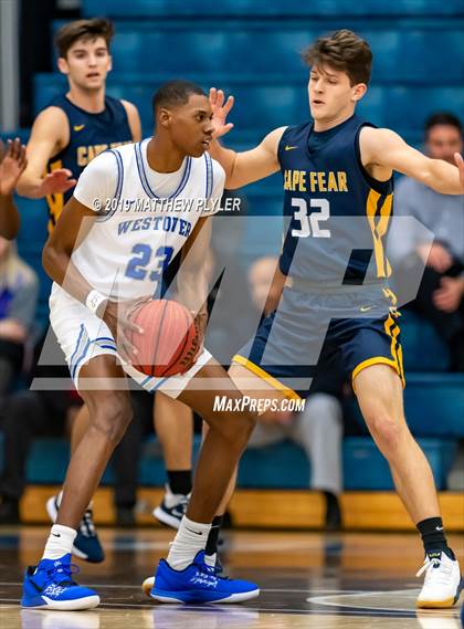 Thumbnail 1 in Cape Fear vs. Westover (Cumberland County Holiday Classic - Len Maness Championship) photogallery.