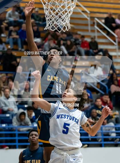 Thumbnail 3 in Cape Fear vs. Westover (Cumberland County Holiday Classic - Len Maness Championship) photogallery.