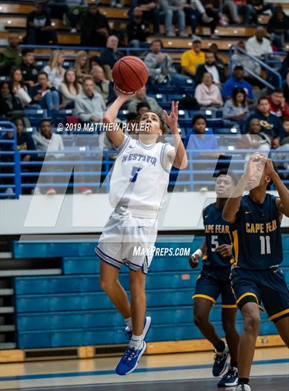 Thumbnail 2 in Cape Fear vs. Westover (Cumberland County Holiday Classic - Len Maness Championship) photogallery.