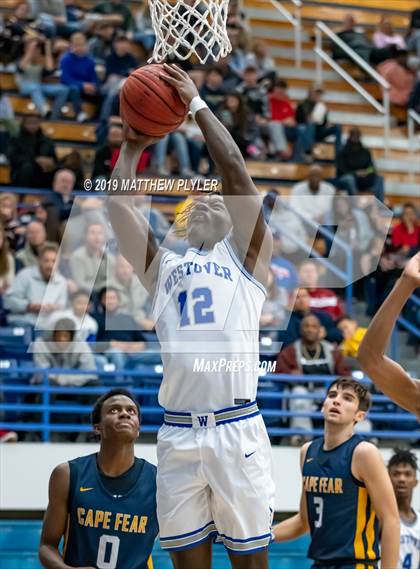 Thumbnail 2 in Cape Fear vs. Westover (Cumberland County Holiday Classic - Len Maness Championship) photogallery.