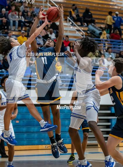 Thumbnail 1 in Cape Fear vs. Westover (Cumberland County Holiday Classic - Len Maness Championship) photogallery.