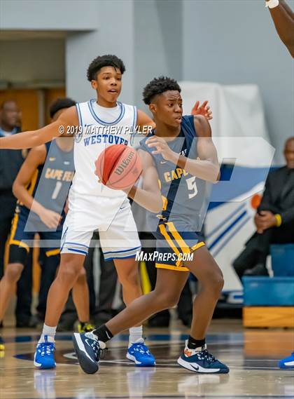 Thumbnail 3 in Cape Fear vs. Westover (Cumberland County Holiday Classic - Len Maness Championship) photogallery.