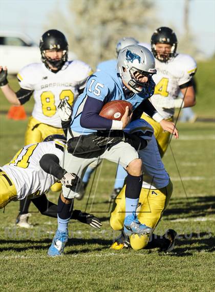 Thumbnail 2 in Arapahoe @ Ralston Valley (CHSAA 5A First Round) photogallery.