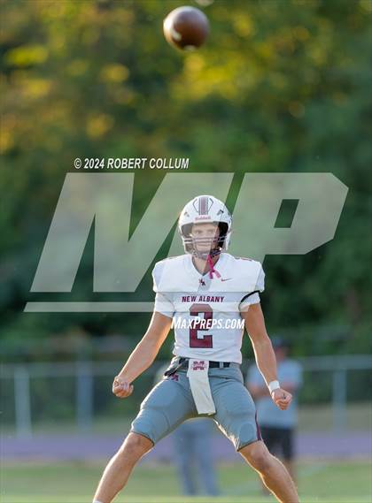 Thumbnail 3 in Nettleton @ New Albany (Scrimmage) photogallery.