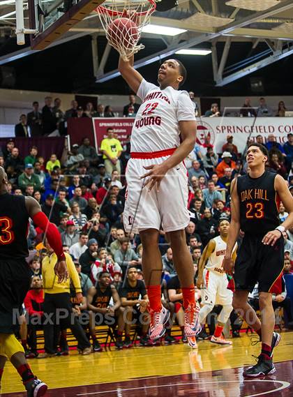 Thumbnail 1 in Whitney Young vs. Oak Hill Academy (Spalding Hoophall Classic) photogallery.