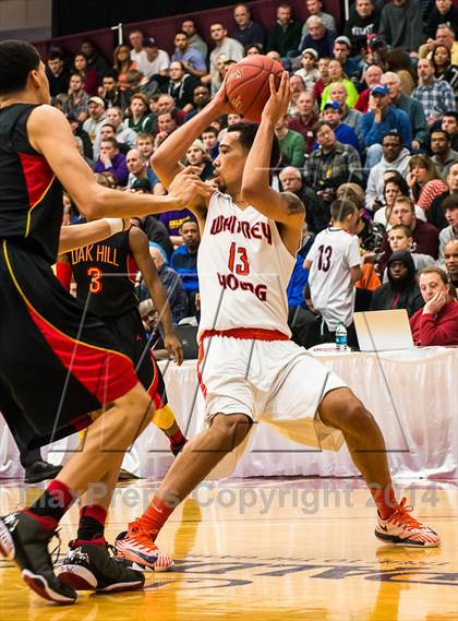 Thumbnail 2 in Whitney Young vs. Oak Hill Academy (Spalding Hoophall Classic) photogallery.