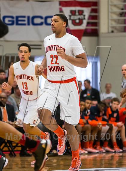 Thumbnail 2 in Whitney Young vs. Oak Hill Academy (Spalding Hoophall Classic) photogallery.