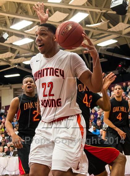 Thumbnail 2 in Whitney Young vs. Oak Hill Academy (Spalding Hoophall Classic) photogallery.