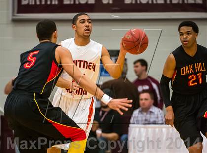 Thumbnail 2 in Whitney Young vs. Oak Hill Academy (Spalding Hoophall Classic) photogallery.