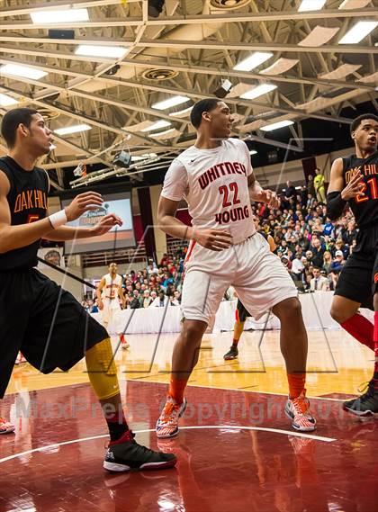 Thumbnail 2 in Whitney Young vs. Oak Hill Academy (Spalding Hoophall Classic) photogallery.