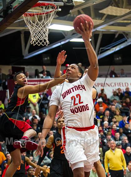 Thumbnail 2 in Whitney Young vs. Oak Hill Academy (Spalding Hoophall Classic) photogallery.