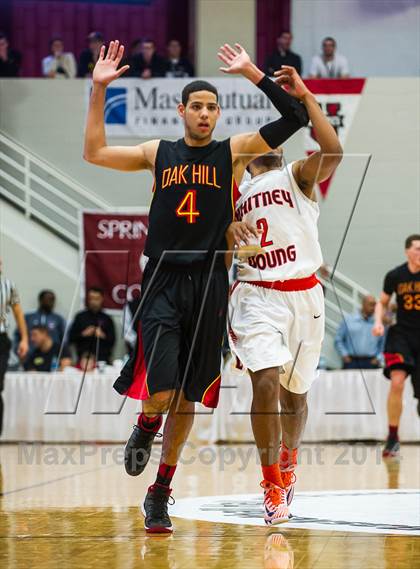 Thumbnail 2 in Whitney Young vs. Oak Hill Academy (Spalding Hoophall Classic) photogallery.