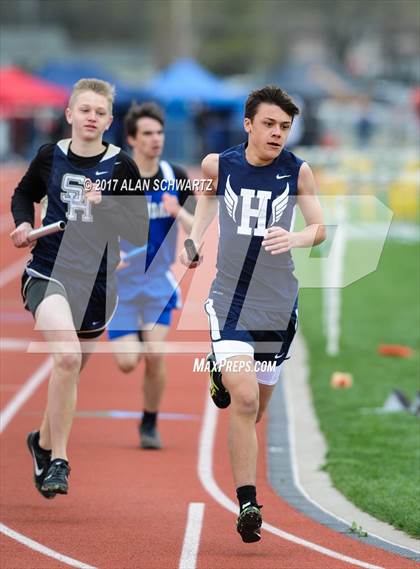 Thumbnail 2 in Rush-Henrietta Relays photogallery.