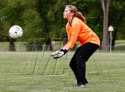 Thumbnail 3 in Notre Dame vs Bayless (MSHSAA Class 1 District 2 Final) photogallery.