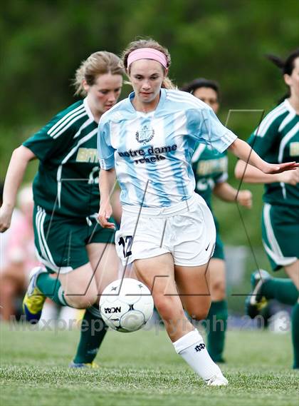 Thumbnail 3 in Notre Dame vs Bayless (MSHSAA Class 1 District 2 Final) photogallery.