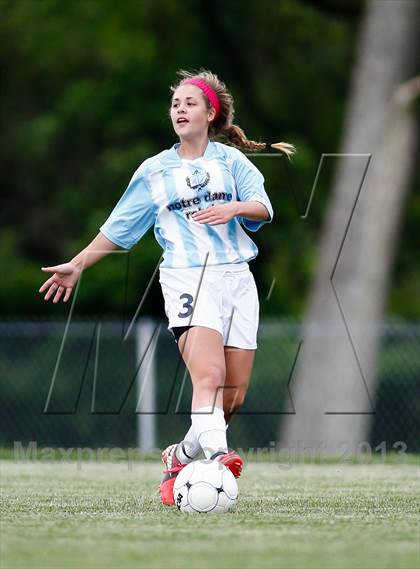 Thumbnail 2 in Notre Dame vs Bayless (MSHSAA Class 1 District 2 Final) photogallery.