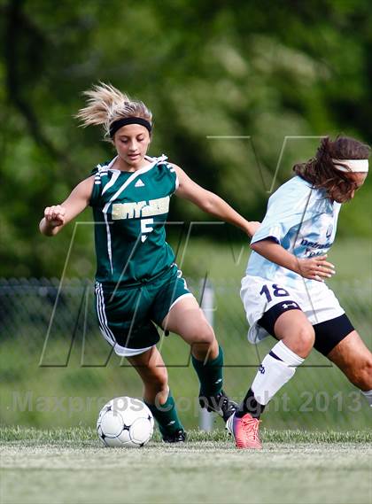 Thumbnail 2 in Notre Dame vs Bayless (MSHSAA Class 1 District 2 Final) photogallery.
