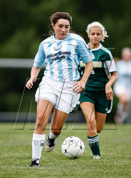 Thumbnail 1 in Notre Dame vs Bayless (MSHSAA Class 1 District 2 Final) photogallery.