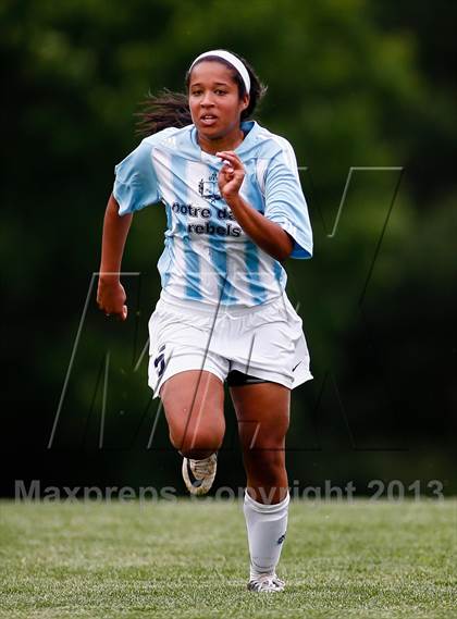 Thumbnail 2 in Notre Dame vs Bayless (MSHSAA Class 1 District 2 Final) photogallery.