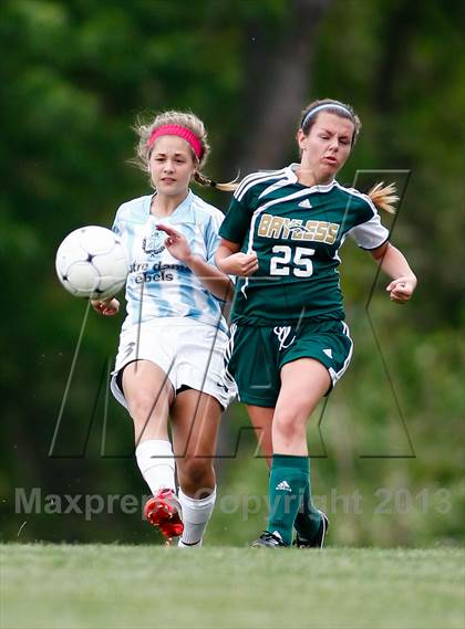 Thumbnail 1 in Notre Dame vs Bayless (MSHSAA Class 1 District 2 Final) photogallery.