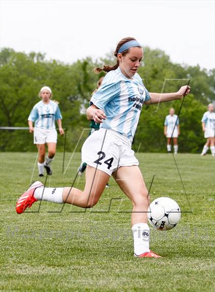 Thumbnail 2 in Notre Dame vs Bayless (MSHSAA Class 1 District 2 Final) photogallery.