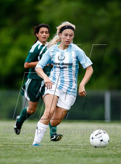 Thumbnail 1 in Notre Dame vs Bayless (MSHSAA Class 1 District 2 Final) photogallery.