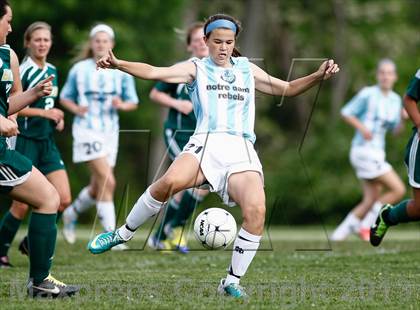 Thumbnail 1 in Notre Dame vs Bayless (MSHSAA Class 1 District 2 Final) photogallery.