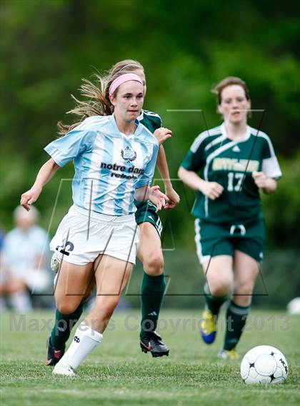 Thumbnail 2 in Notre Dame vs Bayless (MSHSAA Class 1 District 2 Final) photogallery.