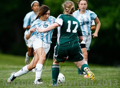 Thumbnail 3 in Notre Dame vs Bayless (MSHSAA Class 1 District 2 Final) photogallery.