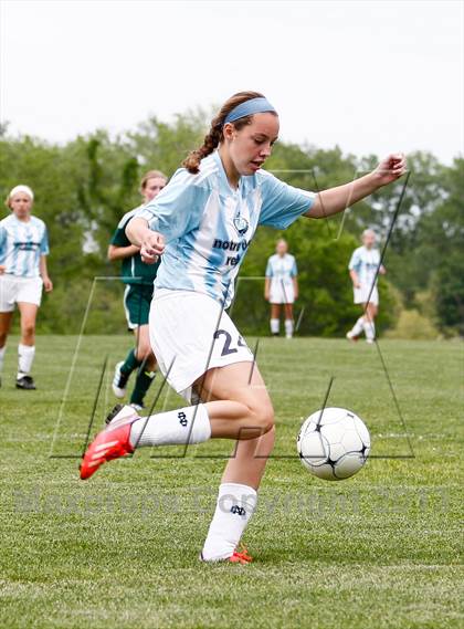 Thumbnail 3 in Notre Dame vs Bayless (MSHSAA Class 1 District 2 Final) photogallery.