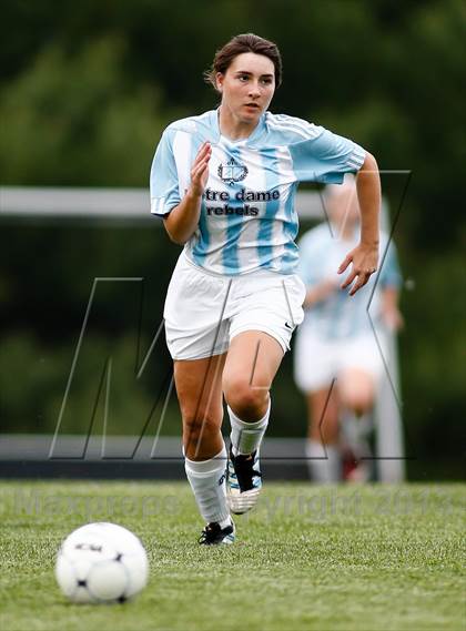 Thumbnail 3 in Notre Dame vs Bayless (MSHSAA Class 1 District 2 Final) photogallery.