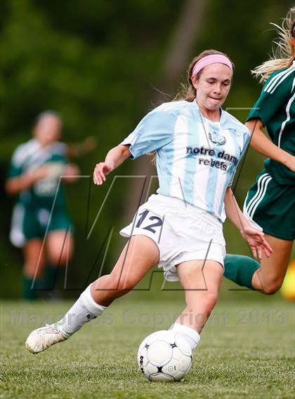 Thumbnail 2 in Notre Dame vs Bayless (MSHSAA Class 1 District 2 Final) photogallery.