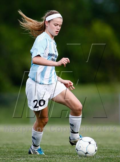 Thumbnail 2 in Notre Dame vs Bayless (MSHSAA Class 1 District 2 Final) photogallery.