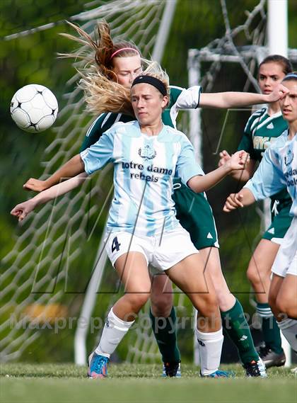 Thumbnail 3 in Notre Dame vs Bayless (MSHSAA Class 1 District 2 Final) photogallery.