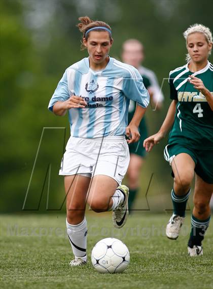 Thumbnail 3 in Notre Dame vs Bayless (MSHSAA Class 1 District 2 Final) photogallery.
