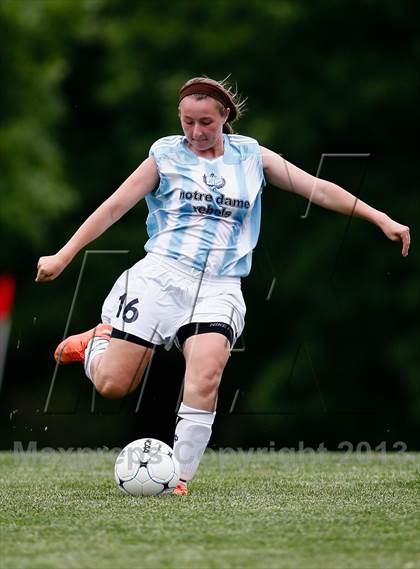 Thumbnail 2 in Notre Dame vs Bayless (MSHSAA Class 1 District 2 Final) photogallery.