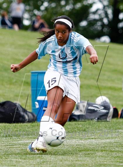 Thumbnail 1 in Notre Dame vs Bayless (MSHSAA Class 1 District 2 Final) photogallery.