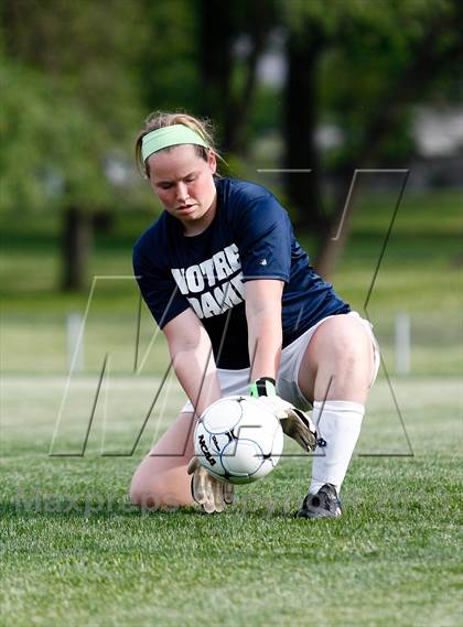 Thumbnail 2 in Notre Dame vs Bayless (MSHSAA Class 1 District 2 Final) photogallery.